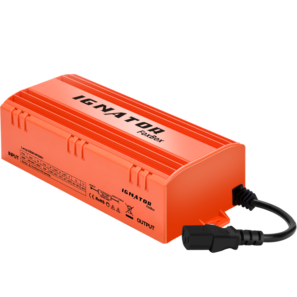 Balastro Electrónico Ignator FoxBox 600W (Sin Dimmer)
