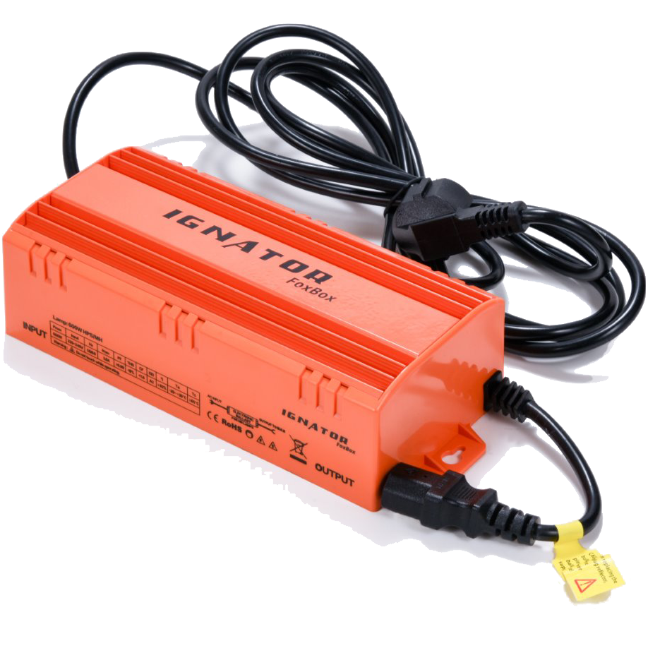 Balastro Electrónico Ignator FoxBox 600W (Sin Dimmer)
